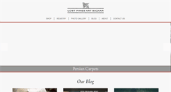 Desktop Screenshot of lostpinesartbazaar.com
